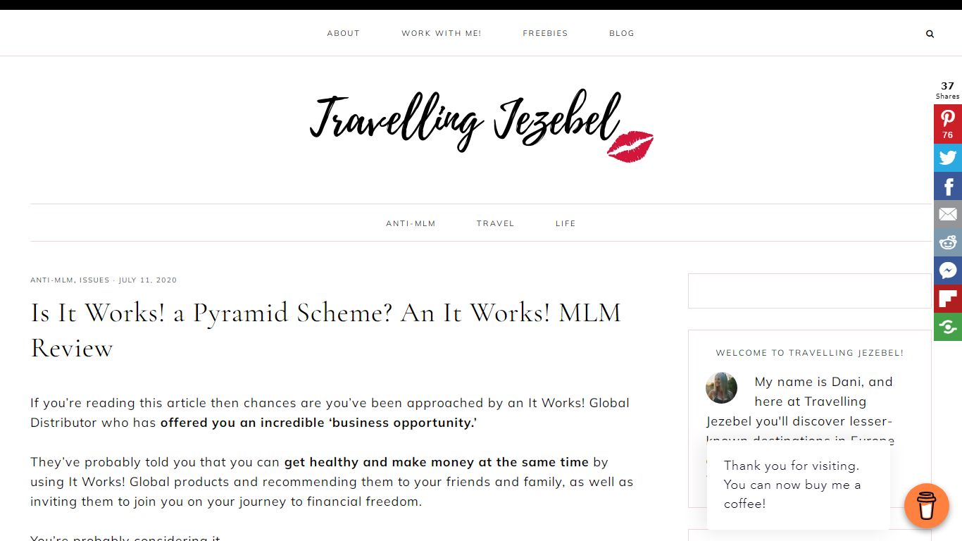 Is It Works! a Pyramid Scheme? An It Works! MLM Review - Travelling Jezebel